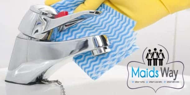 Cleaning Bathroom Faucet The Maidsway Maidsway Cleaning Services 8345