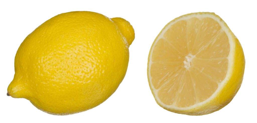 Picture of lemons for air fresheners