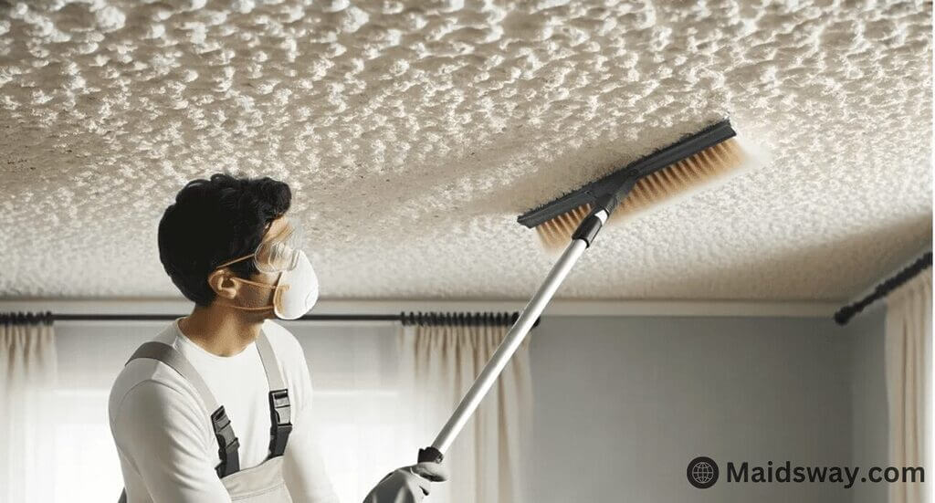 How to Clean Popcorn Ceilings