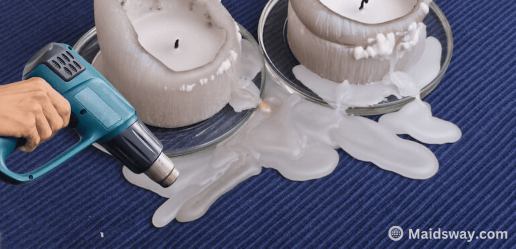 how to get wax out of table linens