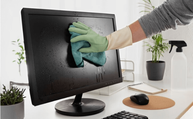 how to clean electronics