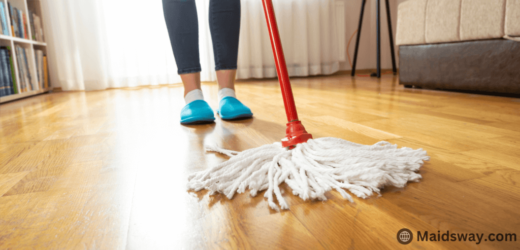 how to deep clean linoleum floors