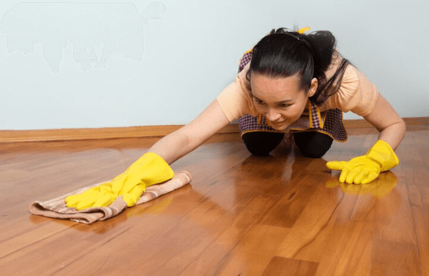 how to clean linoleum floors